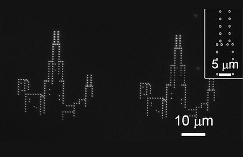 Chicago skyline in nanosize