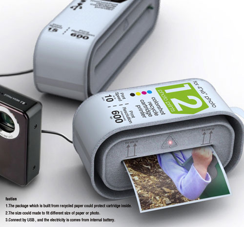 Disposable printer concept