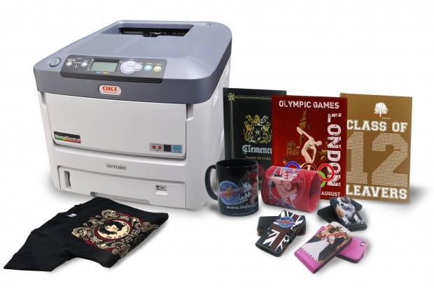 Pinture of OKI C711WT printer